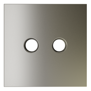 Накладка для розетки телевизионной оконечной TV+SAT Voltum S70 (шелк) VLS001604