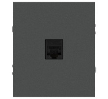 Розетка Эра Arktik 16-3107-06 информационная RJ45 графит Б0070479