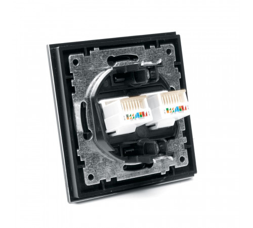 Розетка компьютерная 2-местная RJ-45 Stekker Катрин GLS00-7006-05 39509 Розетка компьютерная 2-местная RJ-45 Stekker Катрин GLS00-7006-05 39509