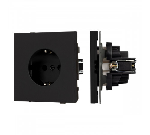 Механизм электрической розетки Arlight SCT-NOBE-MEU1-SFPL-BK (230V, 16A) 054277
