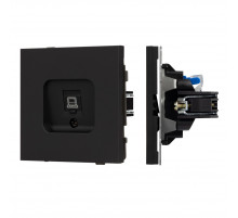 Механизм компьютерной розетки Arlight SCT-TENDO-MPC1-SFPL-BK (RJ-45, CAT6) 054591