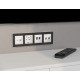 Комплект механизма электрической розетки 2USB С+C 20W с/з на винтовых зажимах 16A-250V Alfa Белый глянец Quant Ambrella Volt MA110510 (AP1105, VM165)