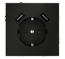 Розетка с USB, А+А Voltum S70 VLS040408