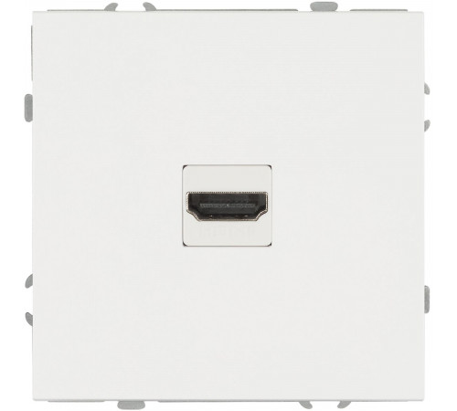 Розетка ЭРА Galaxy 15-3114-01 HDMI IP20 белый Б0070794