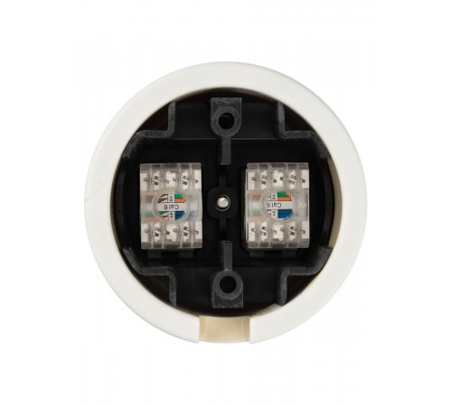 Розетка двойная компьютерная RJ45 сл. кость Болонь TDM Electric SQ1820-0351