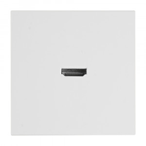 Розетка HDMI 2.0 Type A Stekker Мия RST00-3118-01 белая магнолия 50827