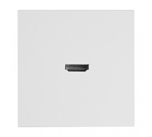 Розетка HDMI 2.0 Type A Stekker Мия RST00-3118-01 белая магнолия 50827