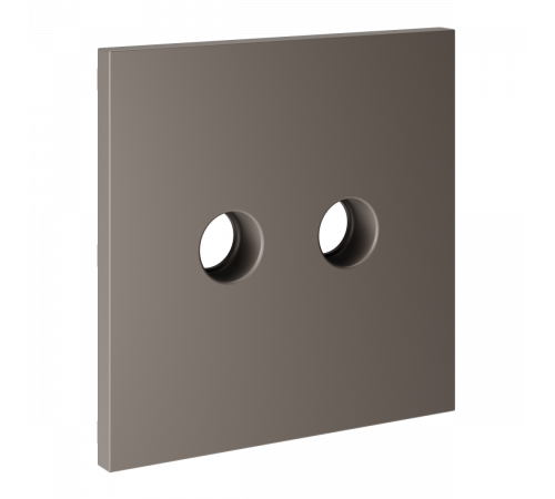 Накладка для розетки телевизионной оконечной TV+SAT Voltum S70 (капучино) VLS001614