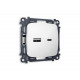 Комплект механизма розетки USB A+C 20W Ambrella Volt Omega (OP1110, VM177) MO111010
