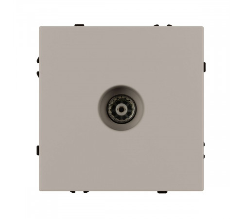 Механизм телевизионной розетки Arlight SCT-NOBE-MTV1-SFPL-CA (Кашемир) 061895