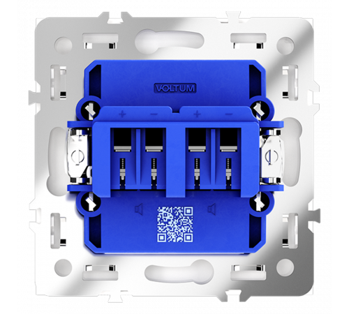Розетка акустическая Voltum S70 VLS060303 Розетка акустическая Voltum S70 VLS060303