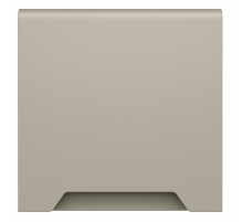 Накладка для розетки с заземлением, защитными шторками и крышкой Voltum S70 (кашемир) VLS000803
