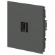Розетка Эра Arktik 16-3114-06 HDMI графит Б0070509