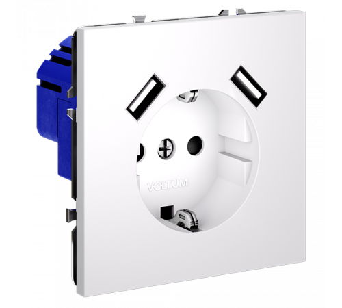 Розетка с USB Voltum S70 VLS040402 Розетка с USB Voltum S70 VLS040402
