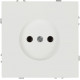 Розетка ЭРА Galaxy 15-2106-01 без заземления 2P 16А-250В IP20 белый Б0071689