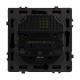 Розетка зк со шторками с USB тип А+А софт-тач черный оникс Arlight SCT-MUAA-SFPL-BK (250V, 16A) 054289(1)