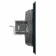 Розетка компьютерная 1-местная RJ-45 (механизм) Stekker Мия RST00-3117-05 50450