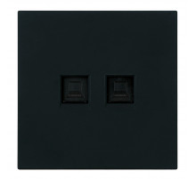 Розетка компьютерная 2-местная RJ-45 (механизм) Stekker Мия RST00-3111-05 50451