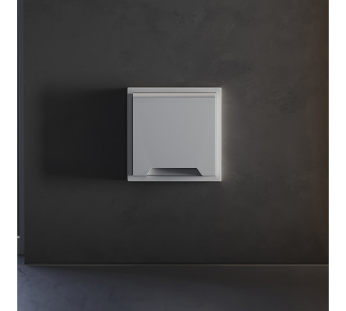 Накладка для розетки с заземлением, защитными шторками и крышкой Voltum S70 (серый) VLS000816