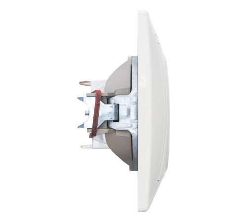Розетка телефонная RJ11 + компьютерная RJ45 скрытой установки IP20,слоновая кость 