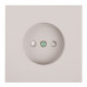 Розетка 1-местная с защитной шторкой (механизм) Stekker б/з Мия 250В 16А RST16-3109-08 пудровый жемчуг 50483