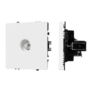 Механизм спутниковой розетки Arlight SCT-NOBE-MST1-SFPL-WH (SAT) (Белый кварц) 054296