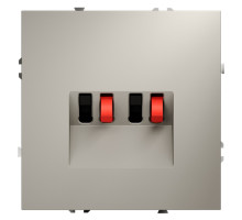 Розетка акустическая Voltum S70 VLS060303