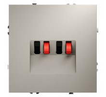 Розетка акустическая Voltum S70 VLS060303