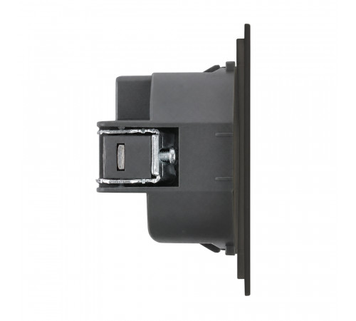 Розетка HDMI 2.0 Type A Stekker Мия RST00-3118-05 черный бархат 50828