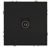 Розетка Эра Galaxy 15-3101-05 TV одиночная IP20 антрацит Б0070723