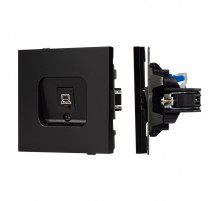 Механизм компьютерной розетки Arlight SCT-TENDO-MPC1-PL-BK (RJ-45, CAT6) 054104