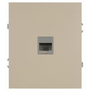 Розетка Эра Arktik 16-3107-04 информационная RJ45 шампань Б0070477