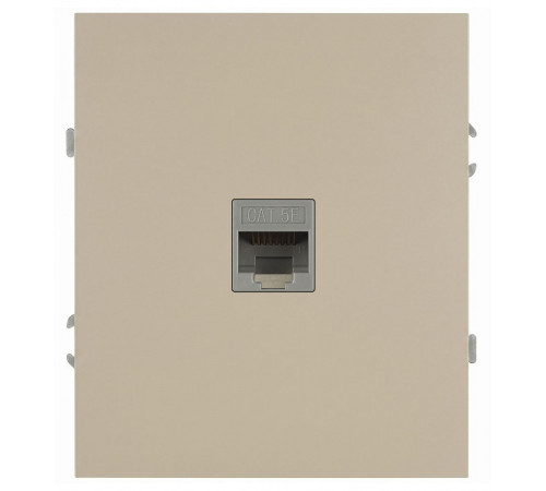 Розетка Эра Arktik 16-3107-04 информационная RJ45 шампань Б0070477