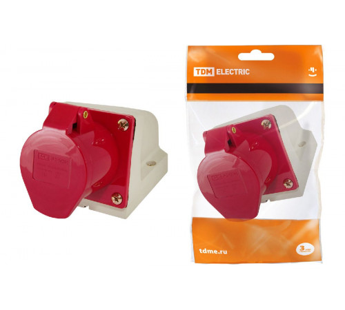 Розетка стационарная TDM Electric SQ0602-0003 Розетка стационарная TDM Electric SQ0602-0003