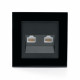 Розетка компьютерная 2-местная RJ-45 Stekker Катрин GLS00-7006-05 39509