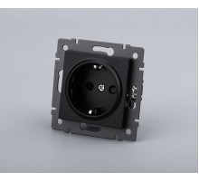 Механизм электрической розетки Arlight SCT-MEU1-PL-BK-V (250V, 16A) 049815