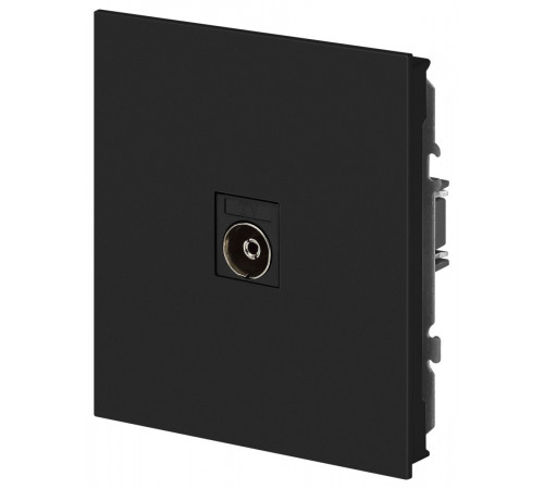 Розетка Эра Arktik 16-3101-05 TV одиночная антрацит Б0070468