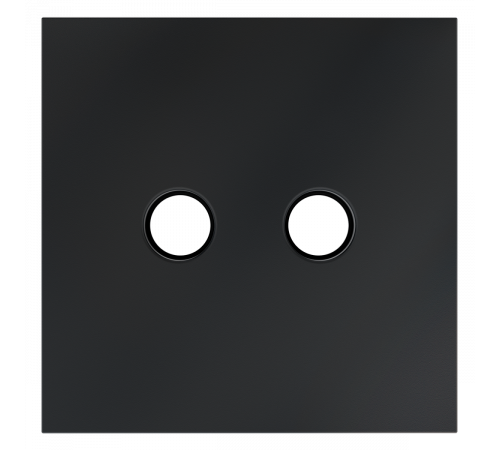 Накладка для розетки телевизионной оконечной TV+SAT Voltum S70 (графит) VLS001607