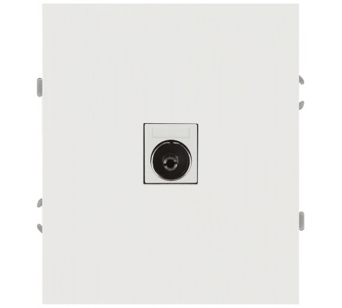 Розетка ЭРА Arktik 16-3101-01 TV одиночная белый Б0070464