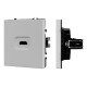 Механизм HDMI розетки Arlight SCT-NOBE-MHD1-SFPL-IS (Никель) 061845