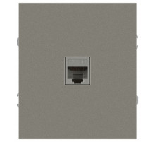 Розетка Эра Arktik 16-3107-07 информационная RJ45 титан Б0070480