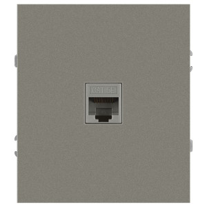 Розетка Эра Arktik 16-3107-07 информационная RJ45 титан Б0070480