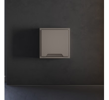 Накладка для розетки с заземлением, защитными шторками и крышкой Voltum S70 (капучино) VLS000814