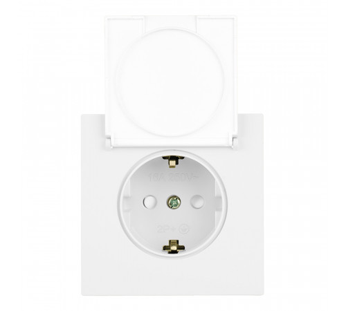 Розетка 1-местная Stekker 250В 16А Мия RST16-3112-01 50441