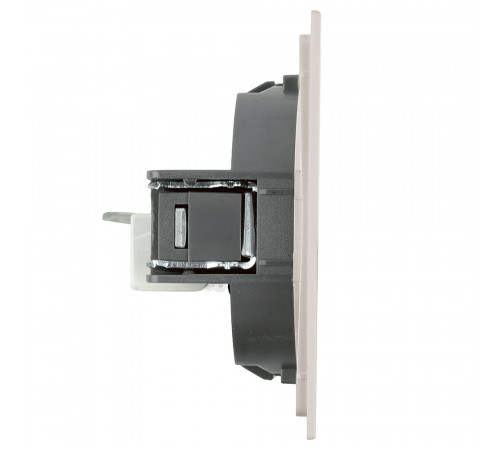 Розетка компьютерная 1-местная RJ-45 (механизм) Stekker Мия RST00-3117-08 50480
