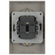Розетка Эра Arktik 16-2105-07 двойная с заземлением 2X2P+E Schuko со шторками 16А-250В титан Б0070460