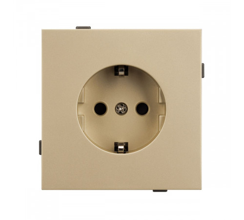 Механизм электрической розетки Arlight SCT-TENDO-MEU1-SFPL-GD (230V, 16A) 054639