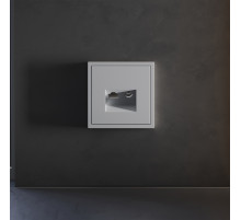 Накладка для розетки TV+RJ45 кат. 6 Voltum S70 (серый) VLS002716