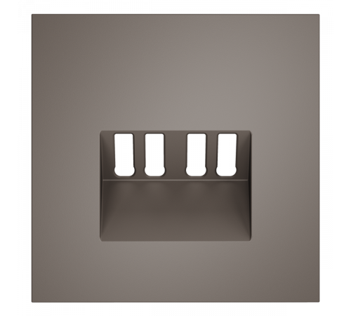 Накладка для розетки акустической 4-местной  Voltum S70 (капучино) VLS001514