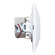 Розетка 2П+З скрытой установки 16А 250В IP20, белая (керамика) 